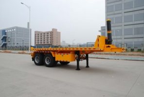 平板自卸半挂车