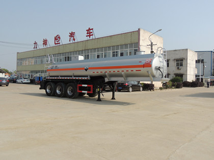 醒狮10.4米31.4吨3轴腐蚀性物品罐式运输半挂车(SLS9405GFW)