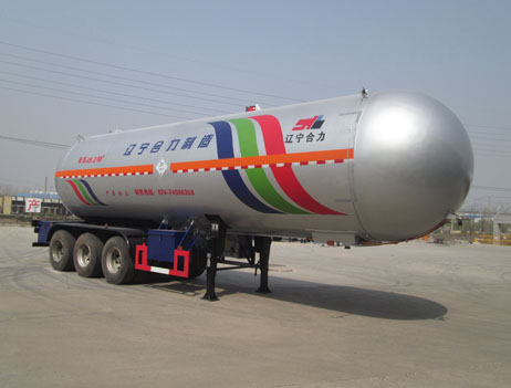 丹凌11.6米25.6吨3轴液化气体运输半挂车(HLL9403GYQ)