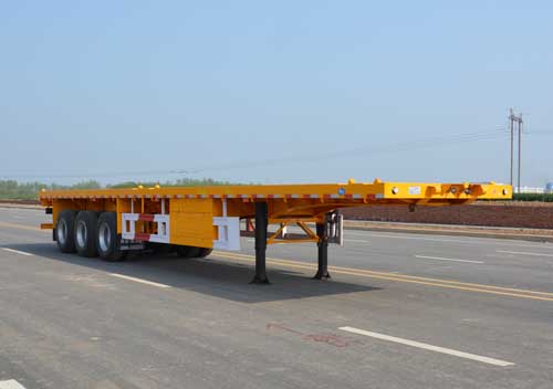 天骏德锦13米32.4吨3轴平板运输半挂车(TJV9401TPBE)