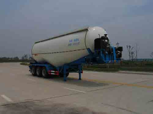 中集12.3米30吨3轴粉粒物料运输半挂车(ZJV9409GFLRJ)