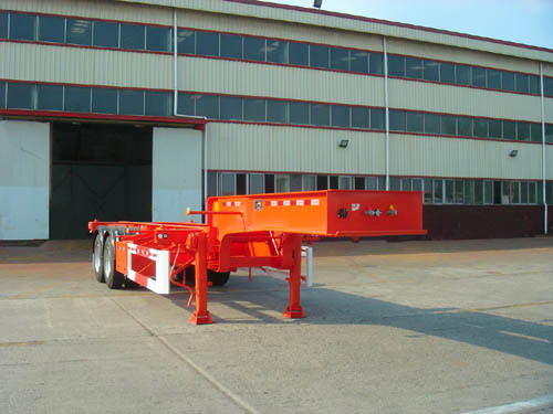 通华9.9米30.5吨2轴集装箱运输半挂车(THT9355TJZB)
