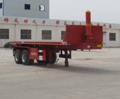 平板自卸半挂车