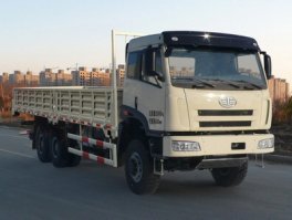 355马力解放CA1252P2K2L2TA70E4型平头6×6柴油载货汽车