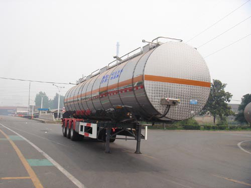 通华13米30.5吨3轴液态食品运输半挂车(THT9404GYS)