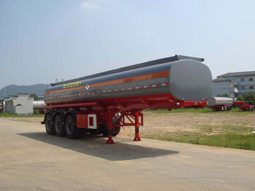 中商汽车10米31.9吨3轴化工液体运输半挂车(ZZS9407GHY)