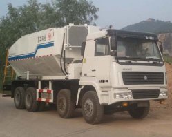 现场混装粒状铵油炸药车
