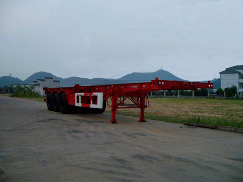 中商汽车12.2米30.5吨3轴集装箱运输半挂车(ZZS9370TJZG)