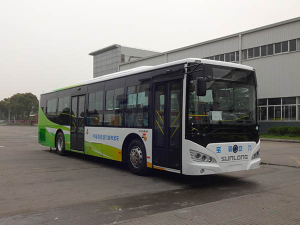 申龙11.5米10-38座混合动力城市客车(SLK6119USNHEV03)