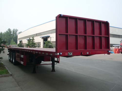 杨嘉13米34.6吨3轴平板运输半挂车(LHL9400TPB)