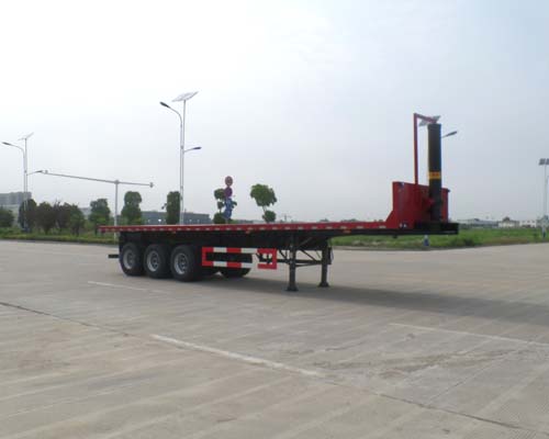 江淮扬天11.8米31.5吨3轴平板自卸半挂车(CXQ9401ZZXP)