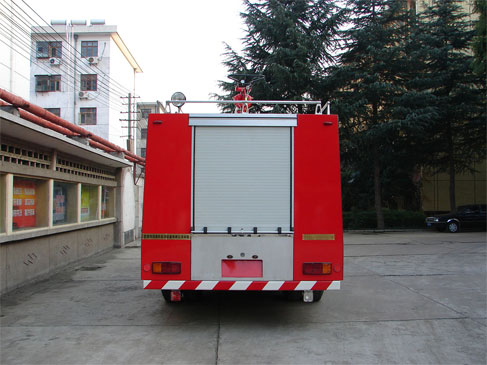 银河牌BX5120TXFFE23B干粉-二氧化碳联用消防车公告图片
