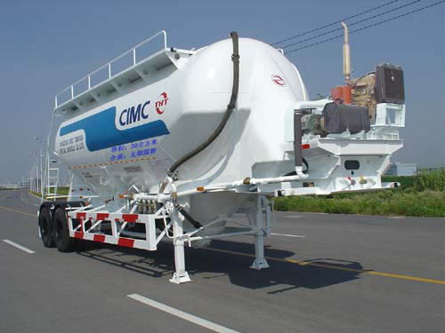通华9.9米25吨2轴粉粒物料运输半挂车(THT9342GFL)