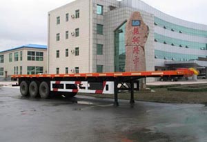 陆平机器12.8米31.6吨3轴平板半挂车(LPC9400PB)
