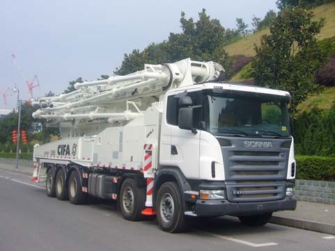 ZLJ5530THBK型混凝土泵车图片