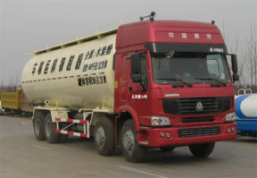 圆易牌JHL5310GFL粉粒物料运输车