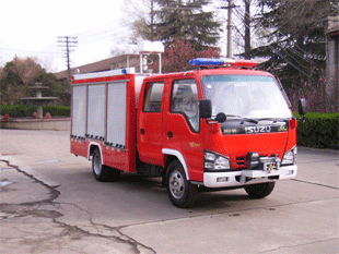 银河牌BX5060TXFJY55W抢险救援消防车