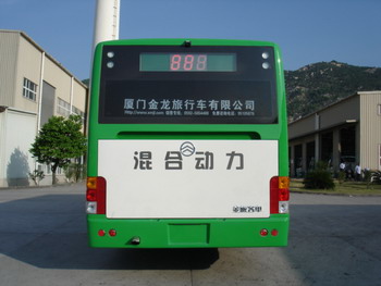 金旅XML6125JHEV28C混合动力城市客车公告图片