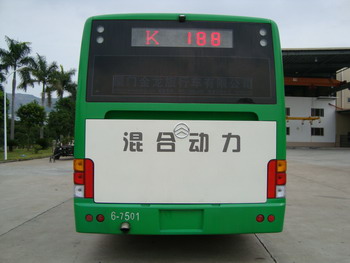 金旅XML6125JHEV18C混合动力城市客车公告图片