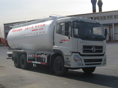 JYC5250GFL 银盾牌低密度粉粒物料运输车图片