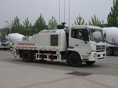 ZTQ5127THBE 东岳牌车载式混凝土泵车图片