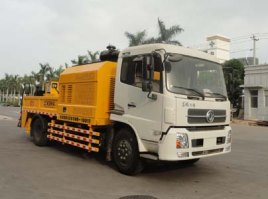 厦工牌XXG5120THB车载式混凝土泵车