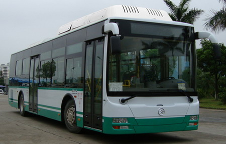 金旅12米10-40座混合动力城市客车(XML6125JHEV88CN)