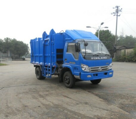 福田牌BJ5072ZLJ-G2自卸式垃圾车公告图片