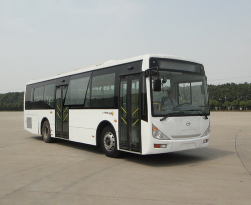 广汽10.5米20-33座混合动力城市客车(GZ6102PHEV)