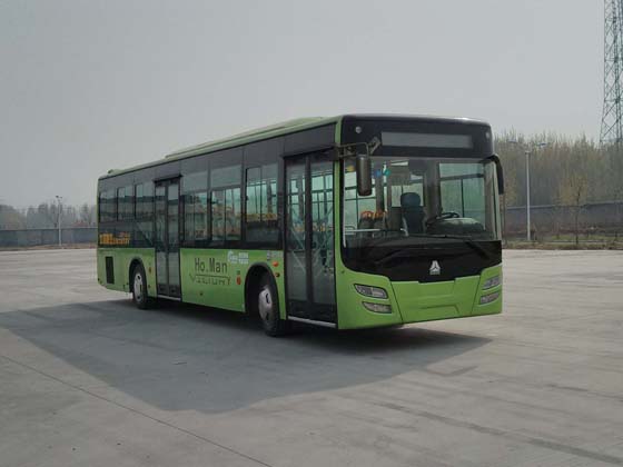 黄河JK6129GPHEV混合动力城市客车公告图片