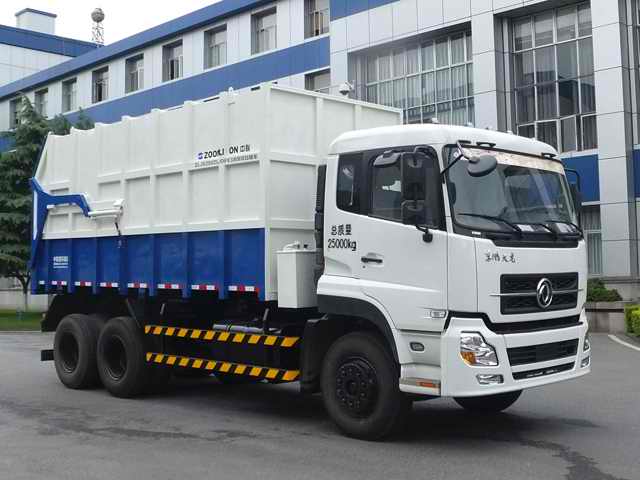 中联牌ZLJ5250ZLJDFE3自卸式垃圾车公告图片