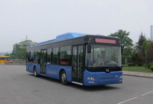 黄海12米24-37座混合动力城市客车(DD6129CHEV5N)