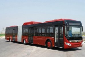 混合动力铰接城市客车