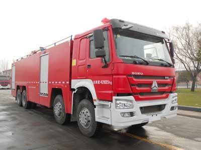 天河牌LLX5434GXFPM250/H泡沫消防车