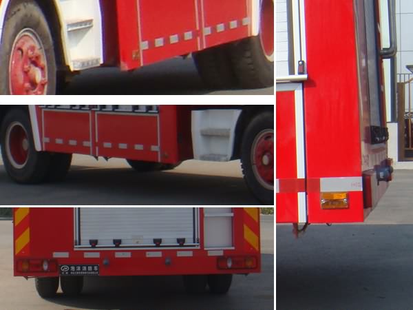 江特牌JDF5161GXFPM70B泡沫消防车公告图片