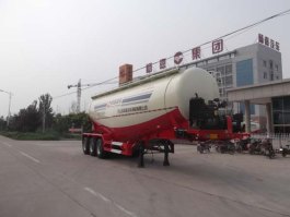 下灰半挂车