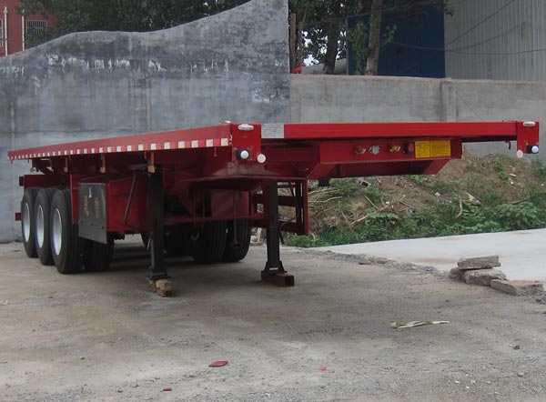 恩信事业11米32.8吨3轴平板自卸半挂车(HEX9406ZZXP)