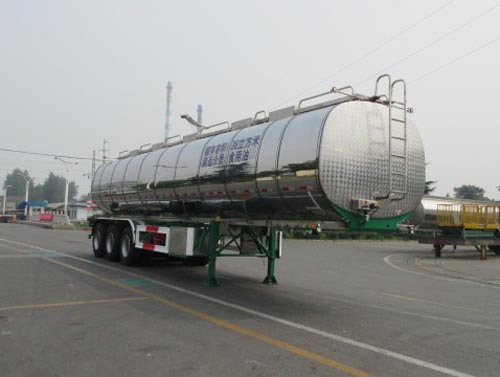 通华12.3米30吨3轴液态食品运输半挂车(THT9400GYS)