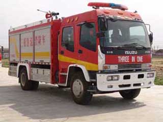 MX5160TXFGP40SX型干粉泡沫联用消防车图片