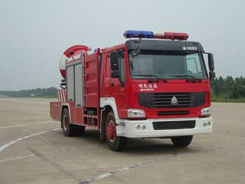 MX5160TXFPY60S型排烟消防车图片