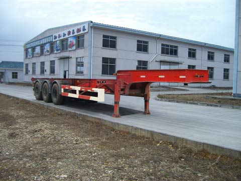 中商汽车10.9米34.8吨3轴集装箱运输半挂车(ZZS9403TJZG)