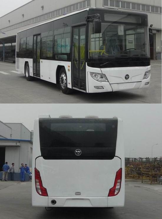 福田BJ6105CHEVCA混合动力城市客车公告图片