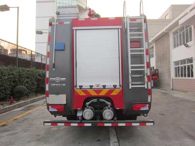 天河牌LLX5324TXFGP120/M干粉泡沫联用消防车公告图片