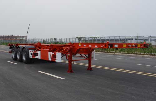 天骏德锦12.6米33.7吨3轴集装箱运输半挂车(TJV9405TJZE)