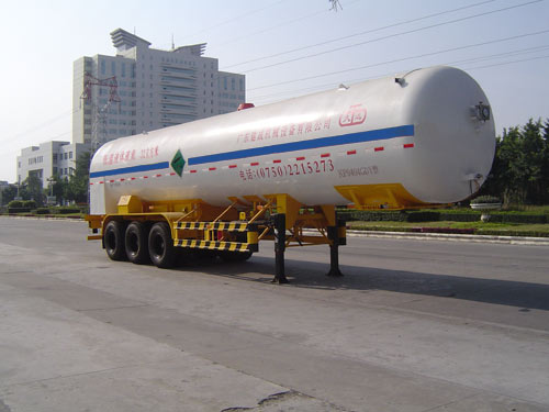 久远12.2米23.7吨3轴低温液体运输半挂车(KP9404GDY)