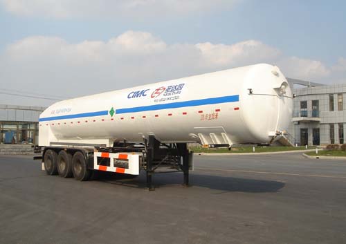 圣达因11.5米26.8吨3轴低温液体运输半挂车(SDY9404GDY)
