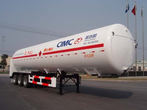 圣达因13米20.6吨3轴低温液体运输半挂车(SDY9400GDYT1)