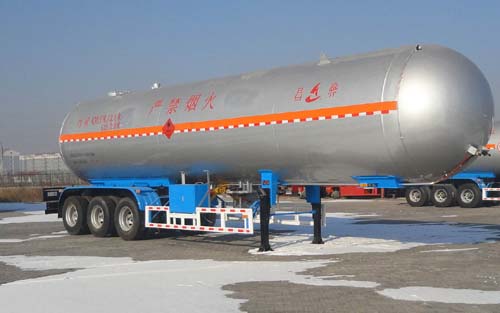 昌骅13米24.7吨3轴液化气体运输半挂车(HCH9403GYQB)