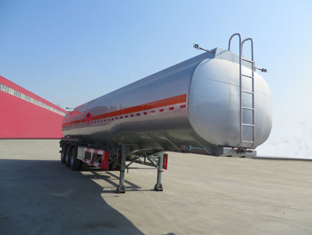 普诚11.4米33.5吨3轴易燃液体罐式运输半挂车(PC9403GRYC)