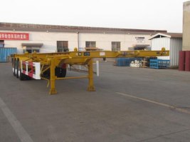 危险品罐箱骨架运输半挂车
